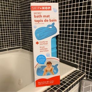 NEW Skip Hop Moby bath mat blue